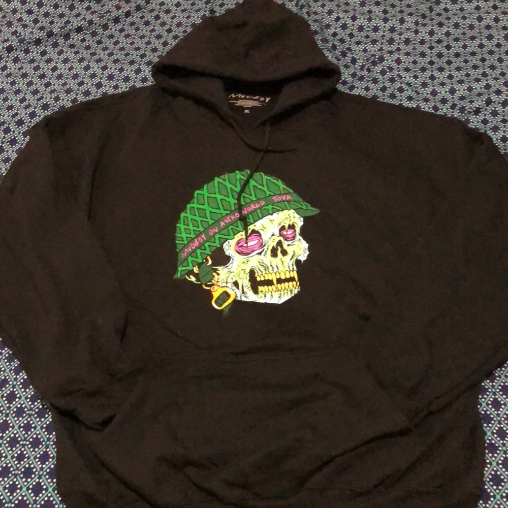 Black hoodie